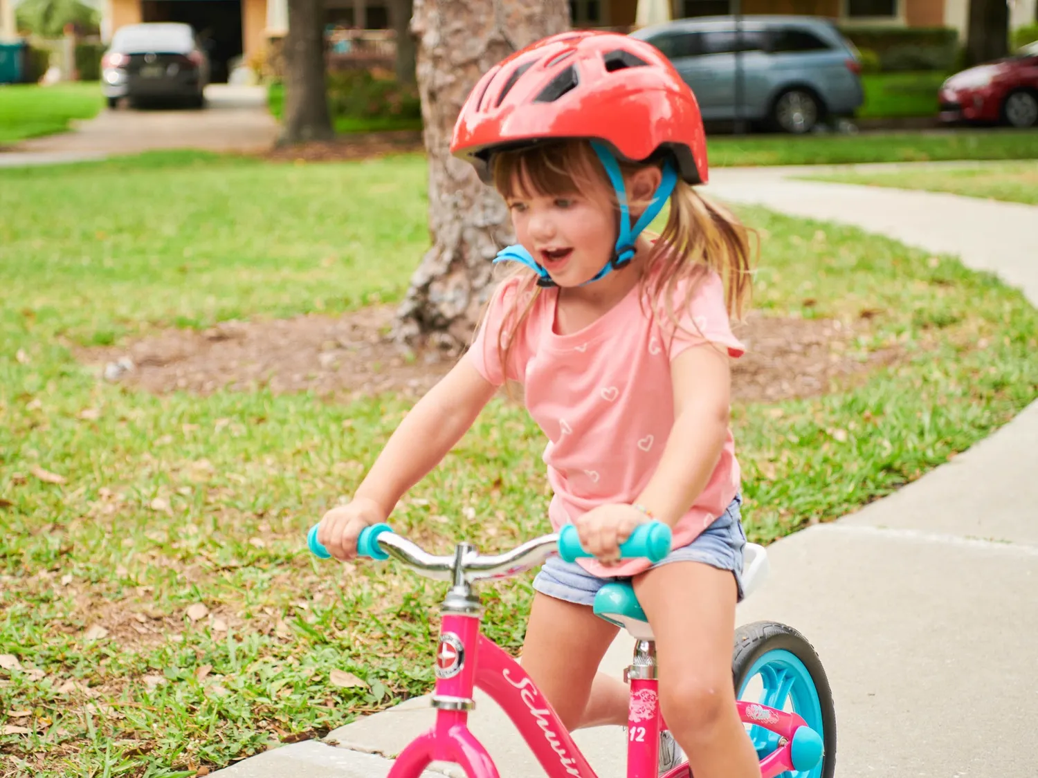 Schwinn Elm Bici Senza Pedali 12" Rosa 2-4 Anni