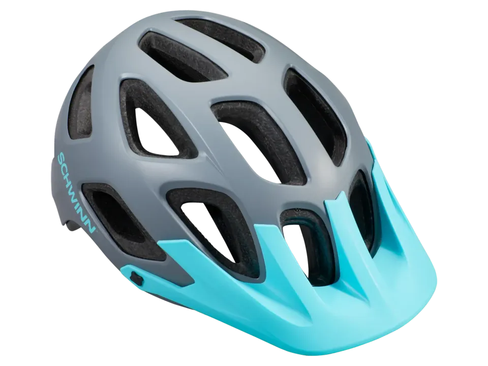 Schwinn Excursion casco bici grigio adulto ventilato