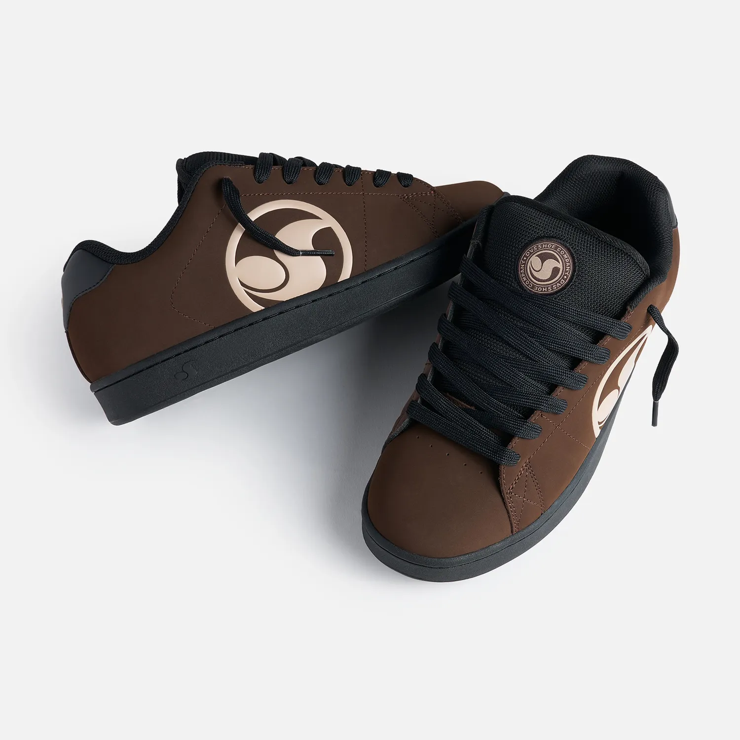DVS Revival scarpe skate marrone pelle cupsole