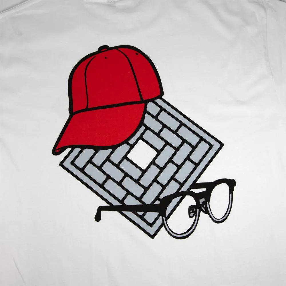 National Dee Collins t-shirt bianca cotone 200 GSM S-2XL