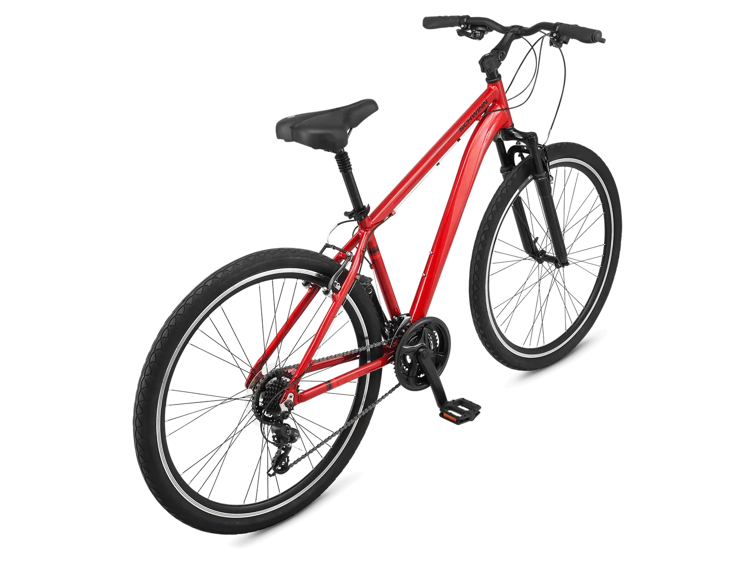 Schwinn Network 3.5 bici ibrida rossa 700c fitness