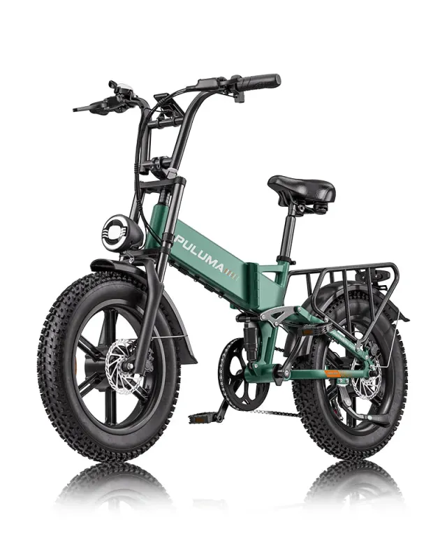 PULUMA PE500 bici elettrica dual motor verde