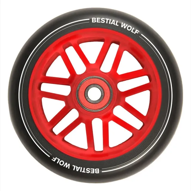 Bestial Wolf Shire ruota 110 mm rossa singola