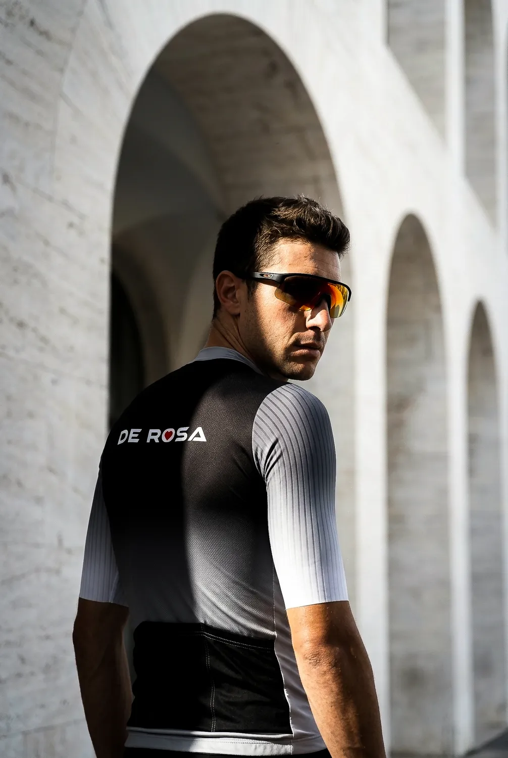 De Rosa Rider 2026 maglia ciclismo nera aero traspirante