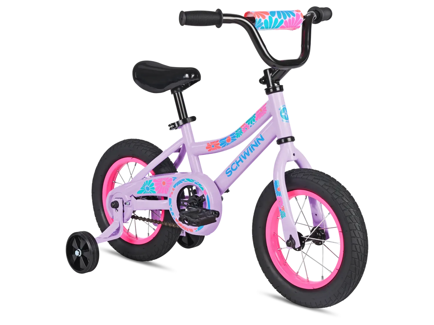 Schwinn My First Bike 12 bici bimbo lilla con casco