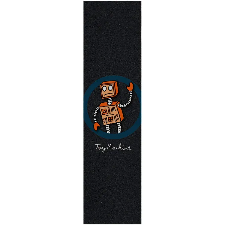 Toy Machine Robo Grip griptape skate nero adesivo