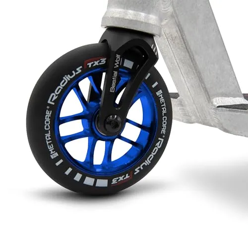 Metal Core Radius Ruota Monopattino 110 mm Blu