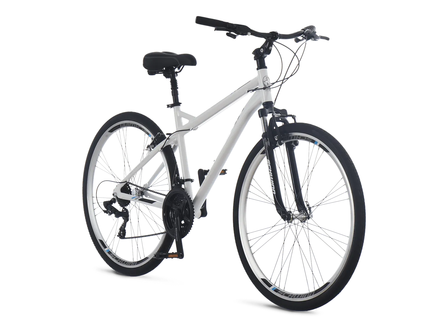 Schwinn Network 3.0 bici ibrida bianca 700c fitness 21v
