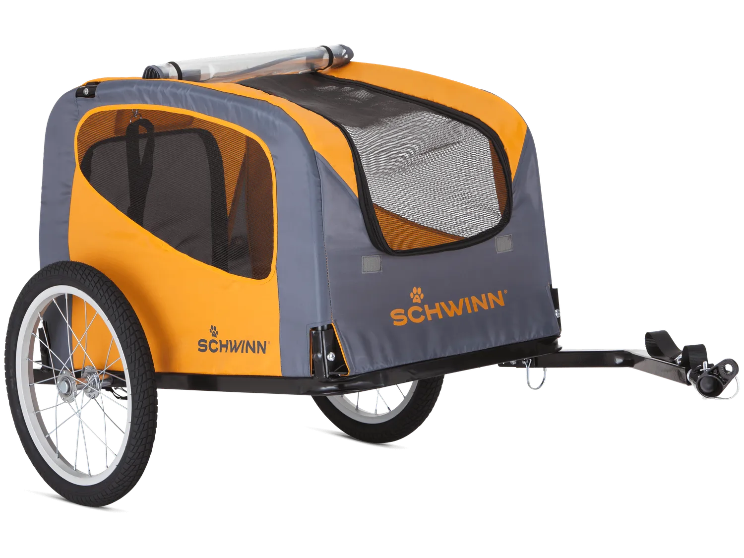 Schwinn Rascal rimorchio bici per cani arancione