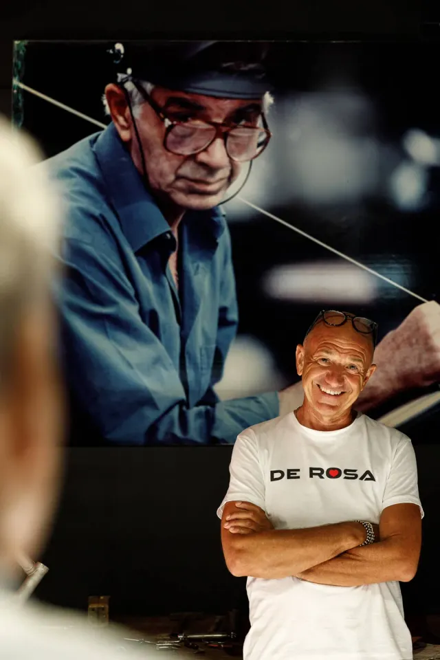De Rosa Experience visita sede Butega Titanium Loft