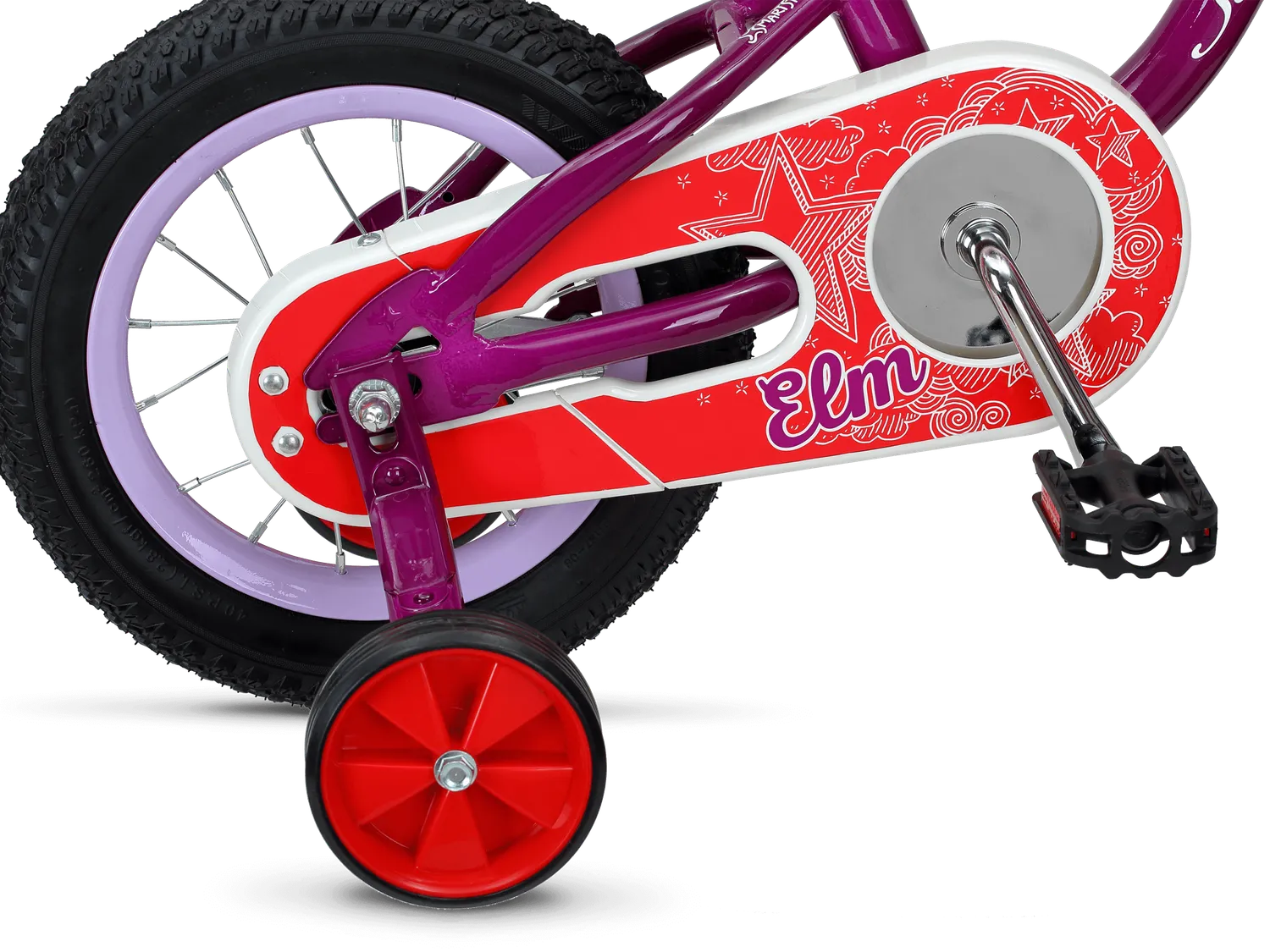 Schwinn Elm bici bambina 12 viola rotelle