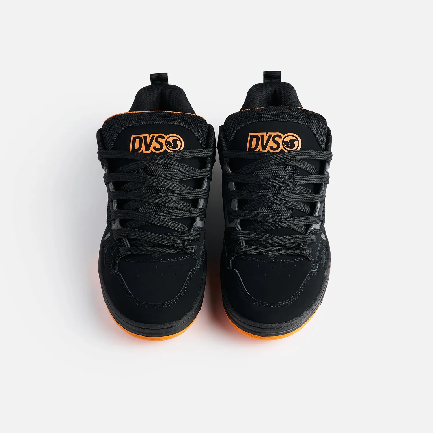 DVS Comanche scarpe skate nero arancione