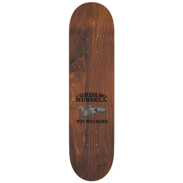 Toy Machine Cordano Russell Crash tavola skateboard 8.50