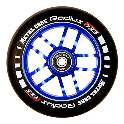 Metal Core Radius Ruota Monopattino 110 mm Blu