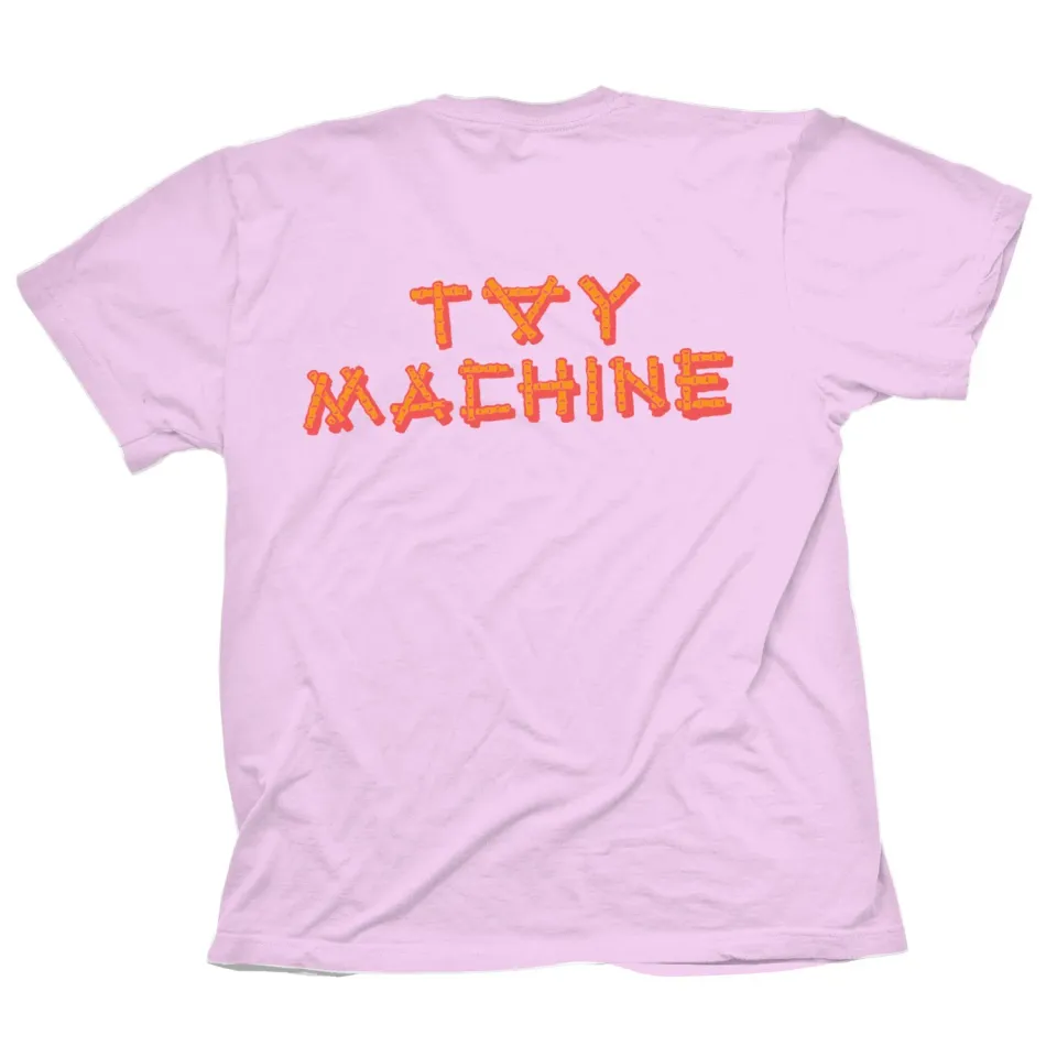 Toy Machine Lost And Found maglietta ragazzo rosa