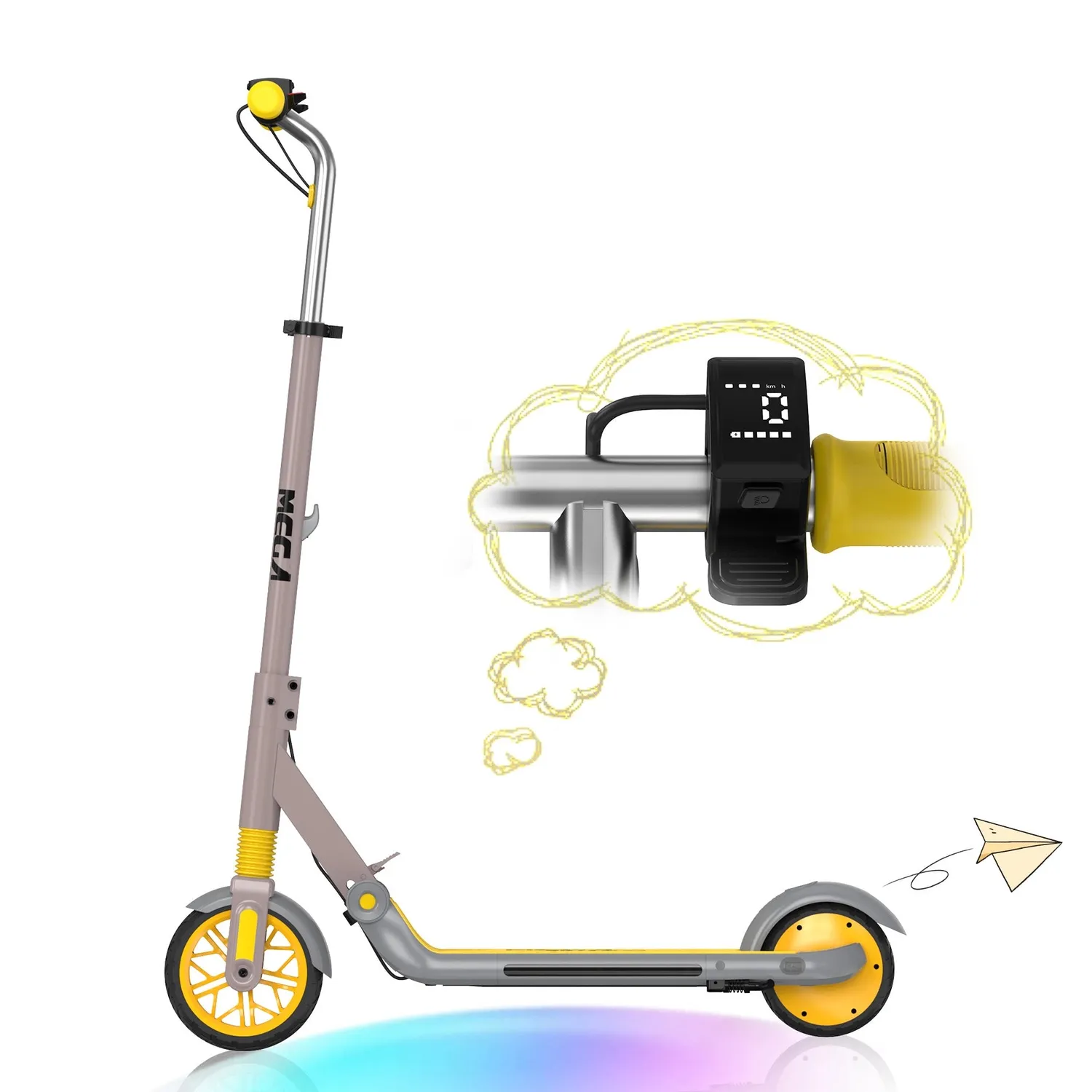 Mega Motion ME1 monopattino elettrico bambini nero