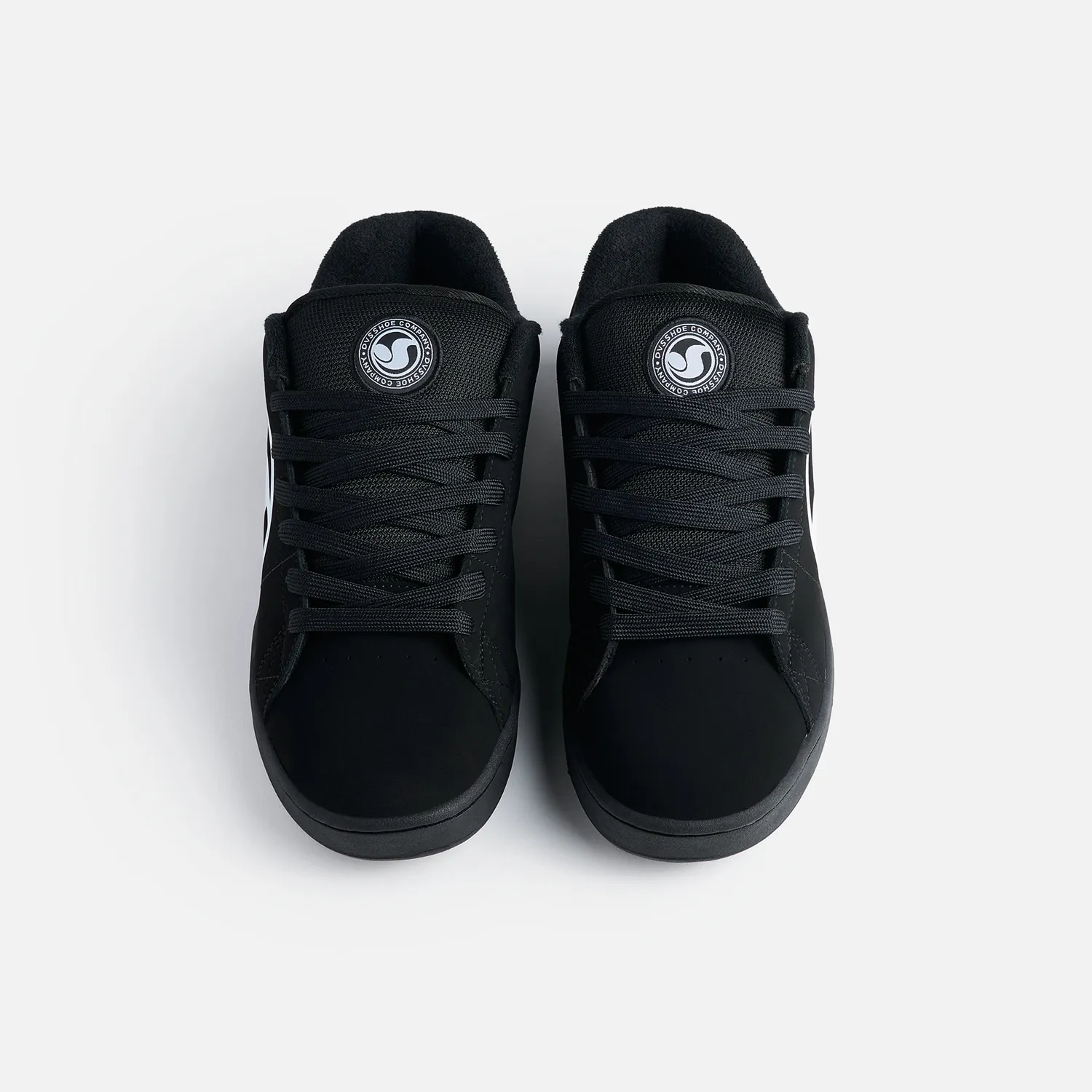 DVS Revival scarpe skate nero pelle cupsole