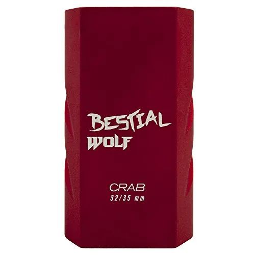 Bestial Wolf Crab morsetto monopattino rosso 35 mm