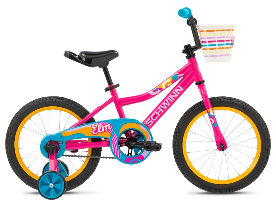 Schwinn Elm 16 bici bambina rosa 16 pollici 5-7 anni