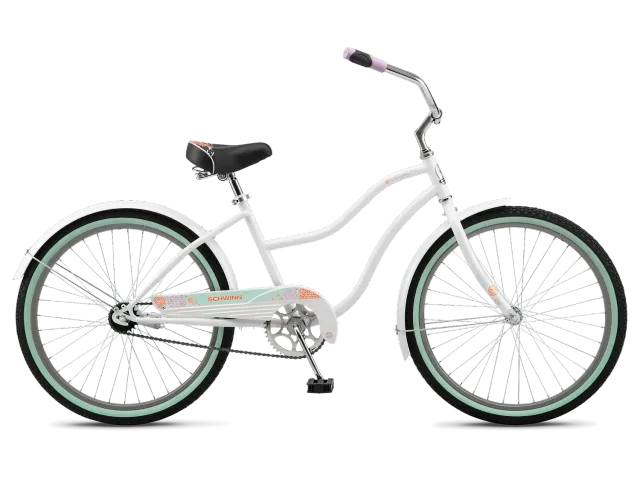 Schwinn Legacy cruiser bici 24 pollici bianca ragazzo