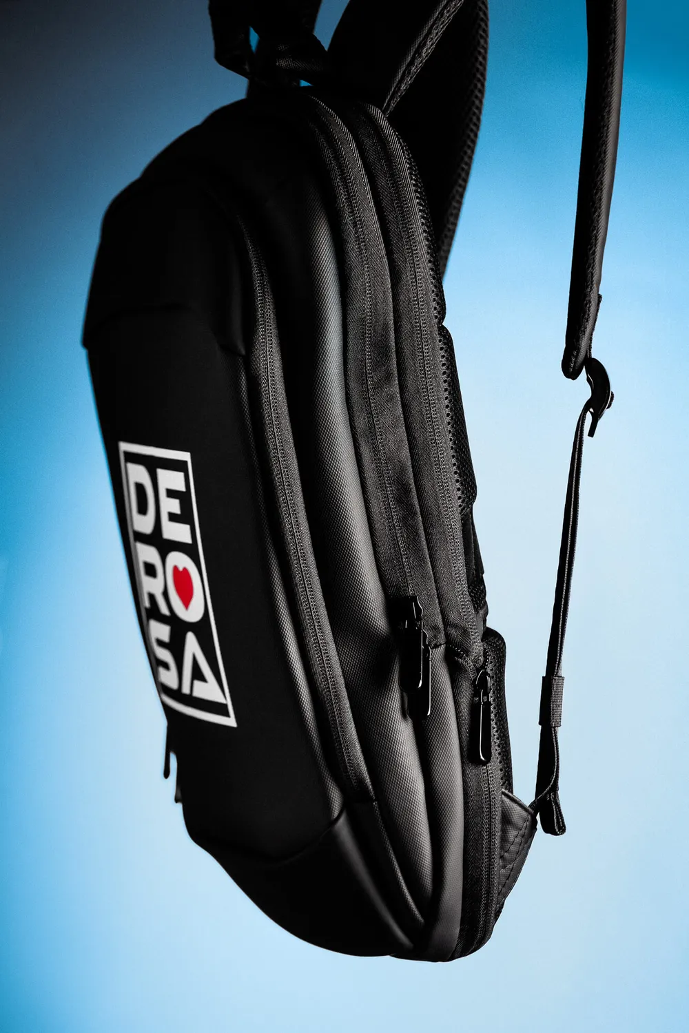 De Rosa Backpack zaino urban nero porta pc imbottito