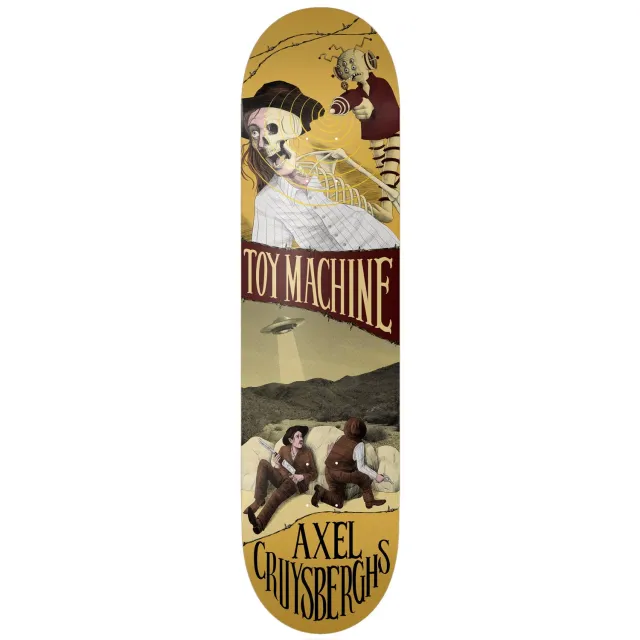 Toy Machine Horror Show Axel Cruysberghs tavola skate 8.5 larga