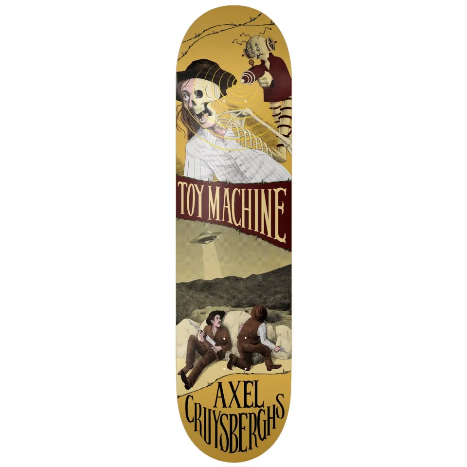 Toy Machine Horror Show Axel Cruysberghs tavola skate 8.5 larga