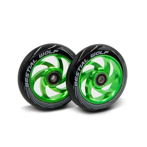 Bestial Wolf Twister ruote monopattino 110 mm verdi x2