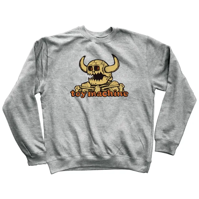 Toy Machine Dead Monster Crew felpa girocollo cotone da skate