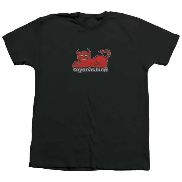 Toy Machine Devil Cat maglietta skate cotone