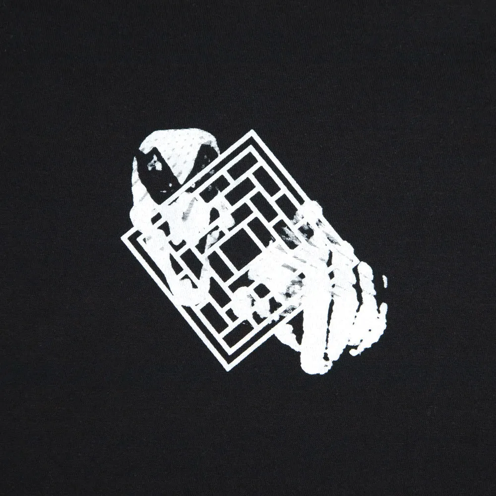 National Real Bad Time t-shirt nera cotone 200 gsm