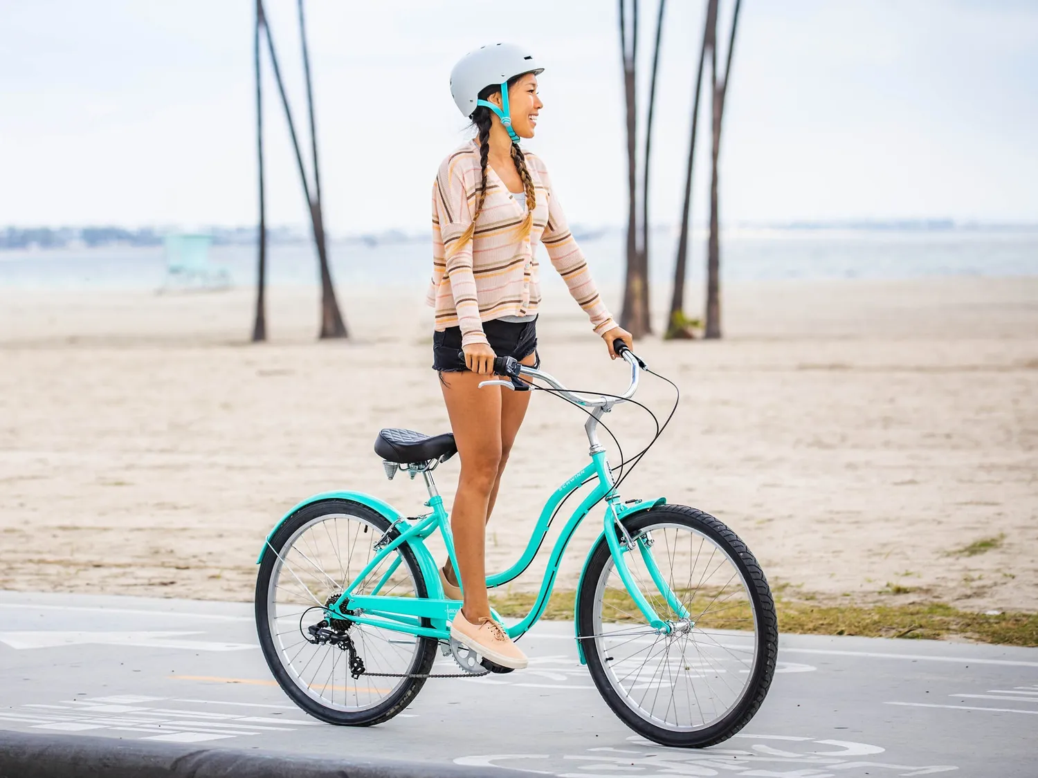 Schwinn Mikko 7 cruiser bike 26 blu