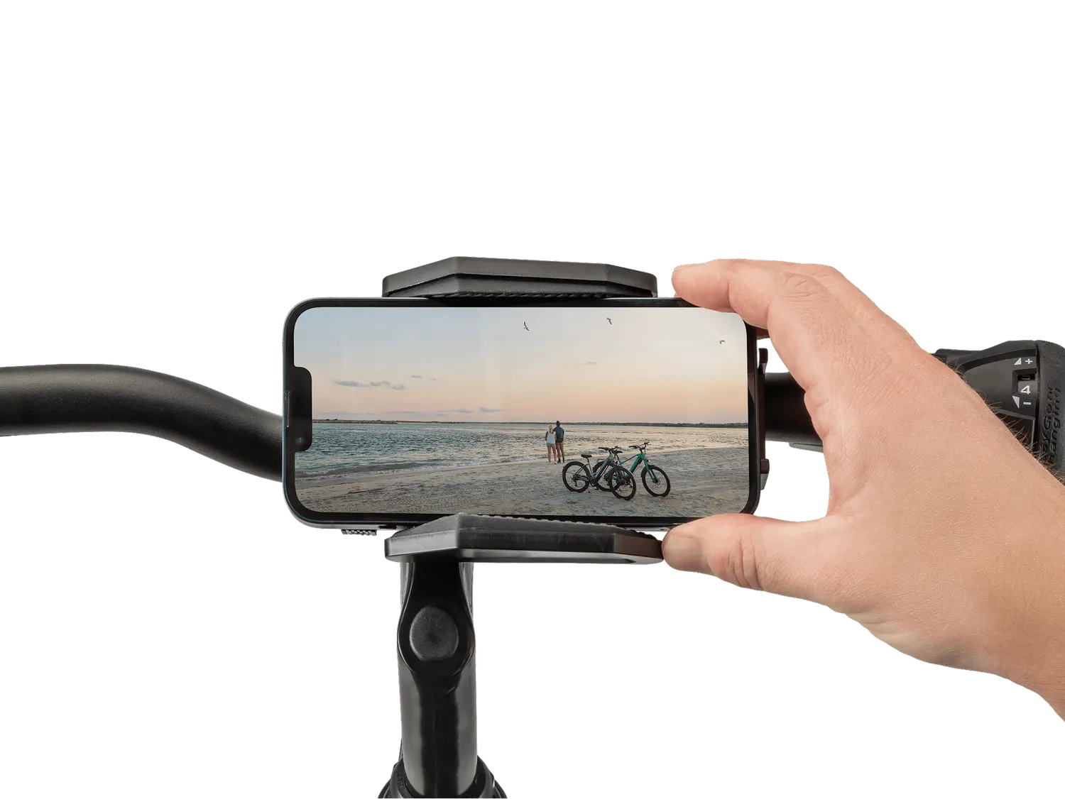 Schwinn Deluxe supporto telefono bici nero universale