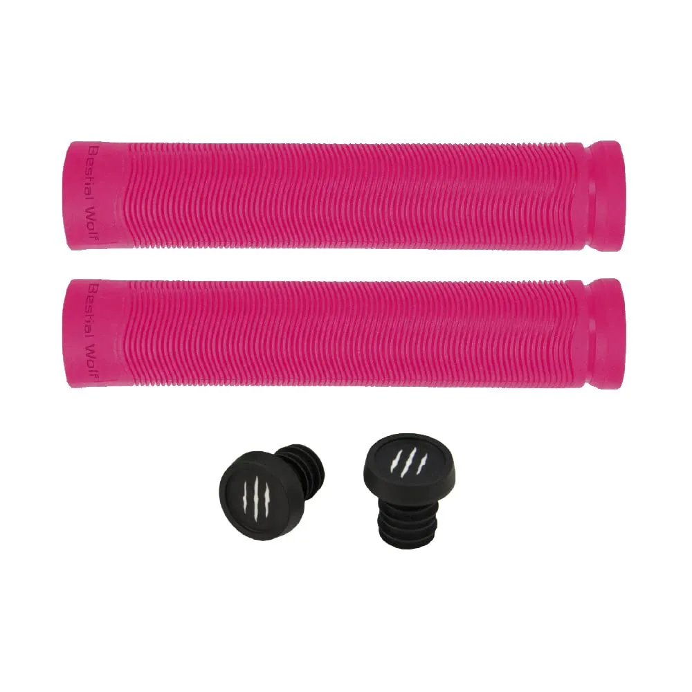 Bestial Wolf GP81 manopole monopattino 140 mm rosa