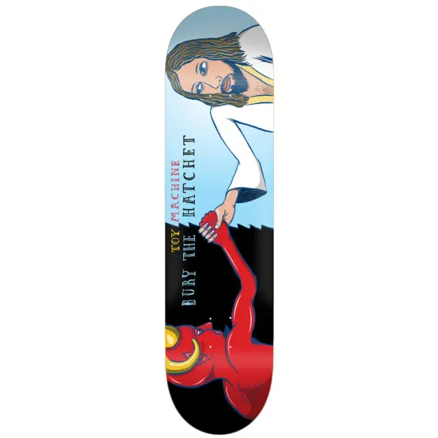 Toy Machine Bury The Hatchet Sym tavola skateboard 8.50