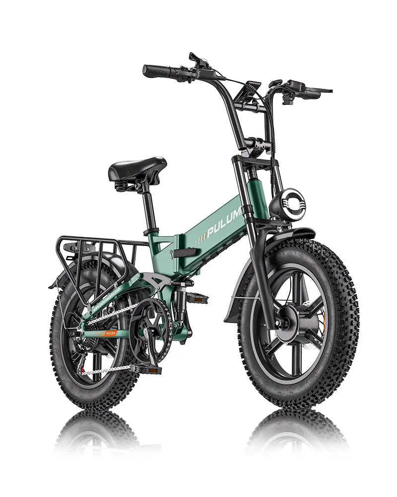 PULUMA PE500 bici elettrica dual motor verde