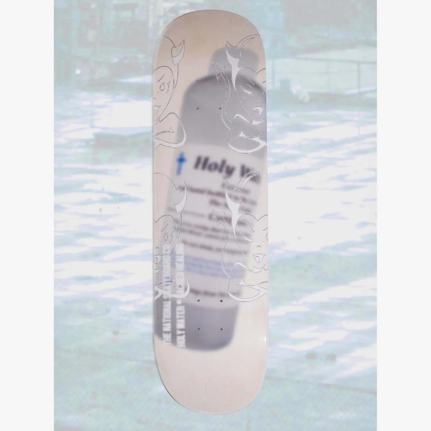 The National Skateboard Co. Holy Water tavola skateboard 8.25" concave alto