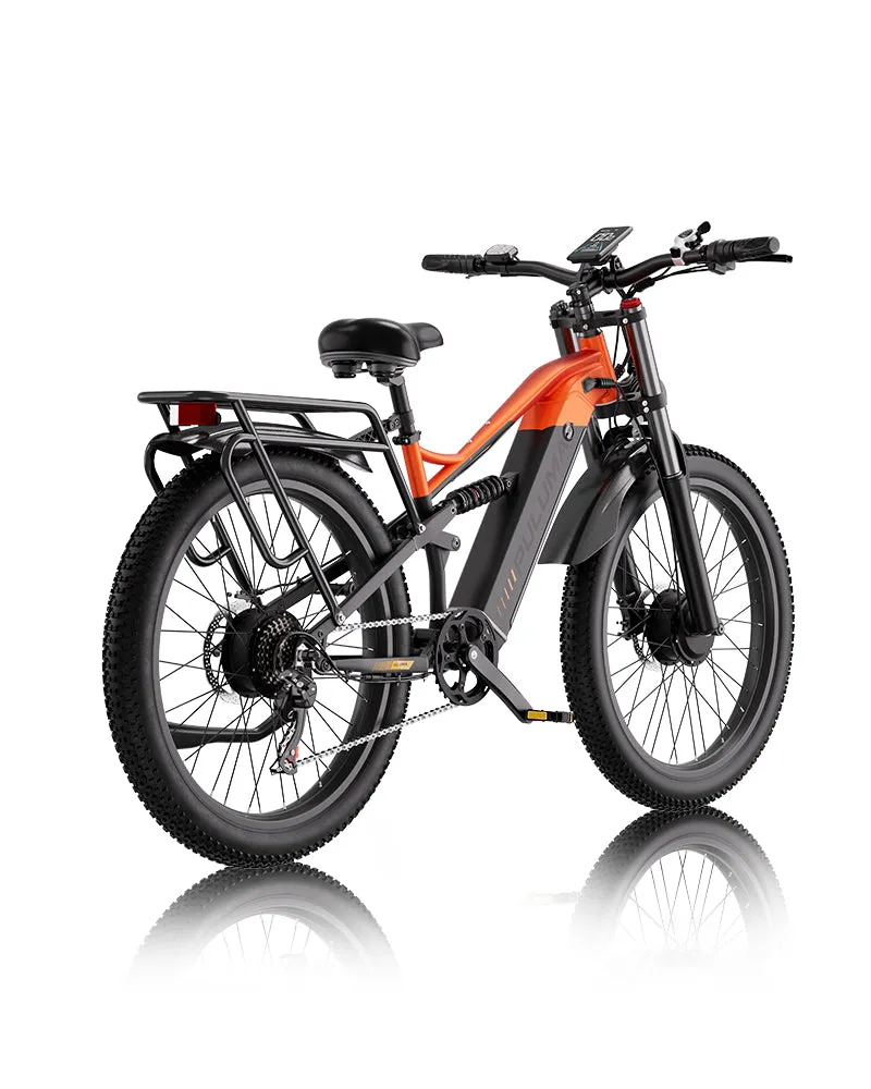 PULUMA PE86PRO bici elettrica 2x1000W 48V20Ah softtail