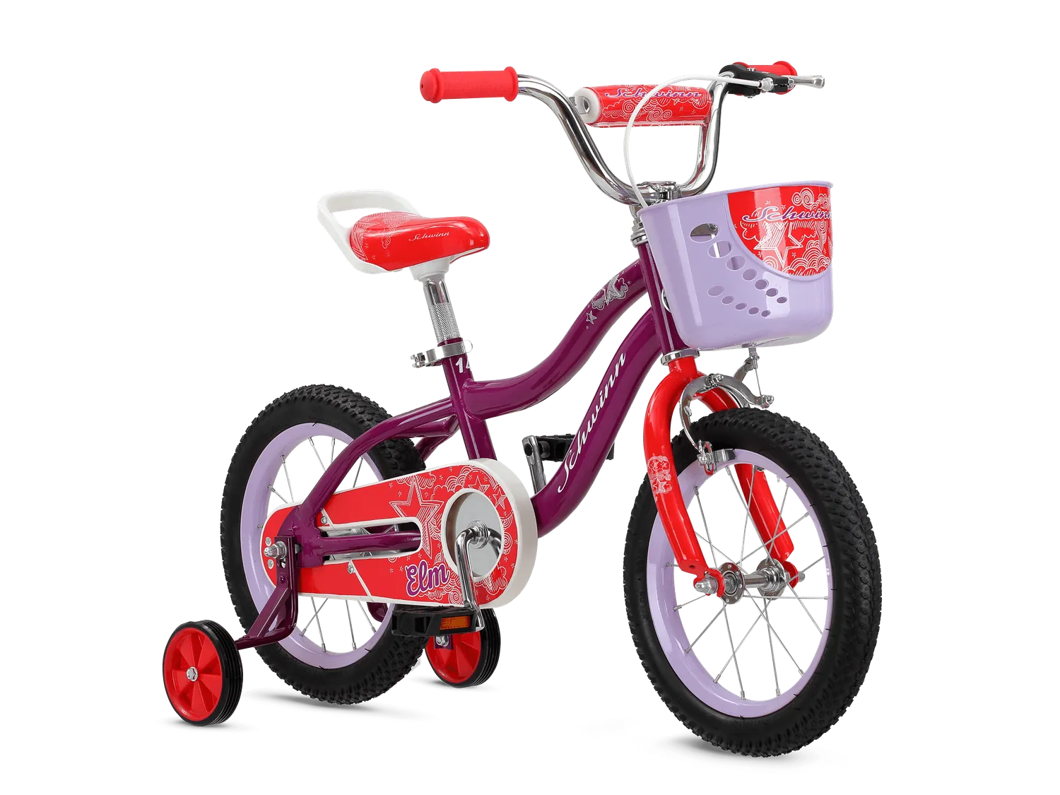 Schwinn Elm 14 bici bambina viola 14" 3-5 anni