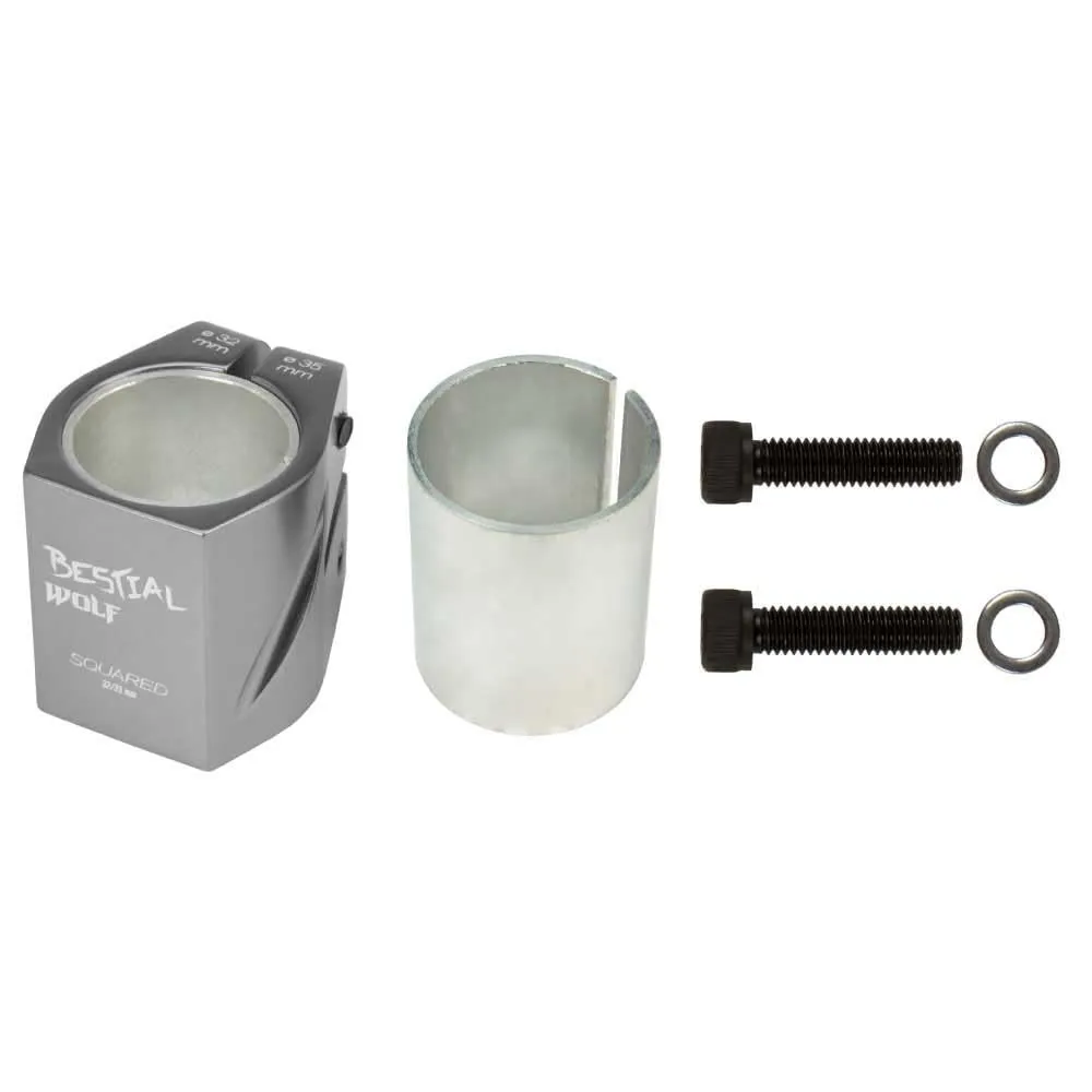 Bestial Wolf Squared clamp monopattino SQUAREDRAW raw 1 pz