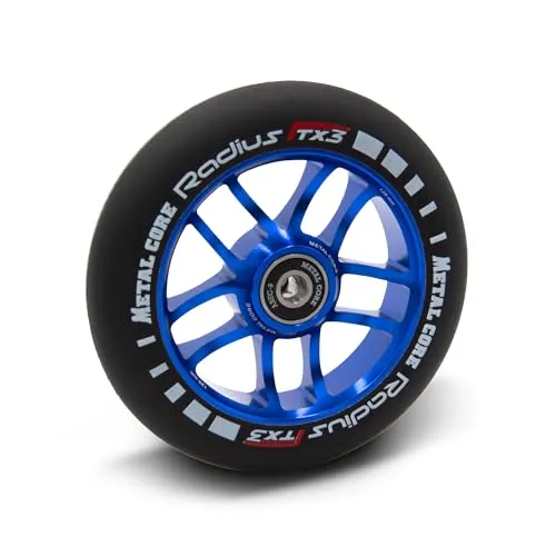 Metal Core Radius Ruota Monopattino 110 mm Blu