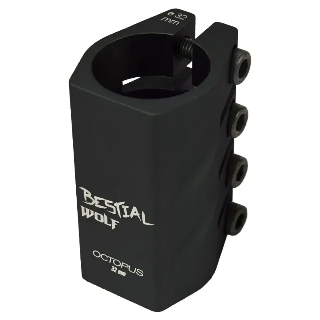Bestial Wolf Octopus clamp monopattino nero 32 mm