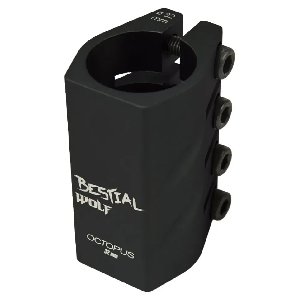 Bestial Wolf Octopus clamp monopattino nero 32 mm
