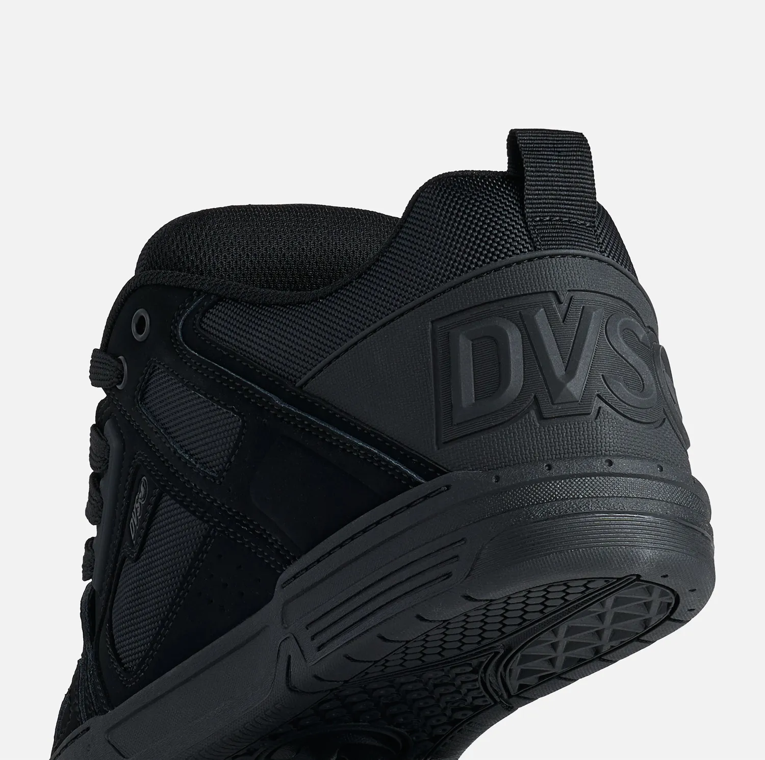 DVS Comanche scarpe skate nere Black totali