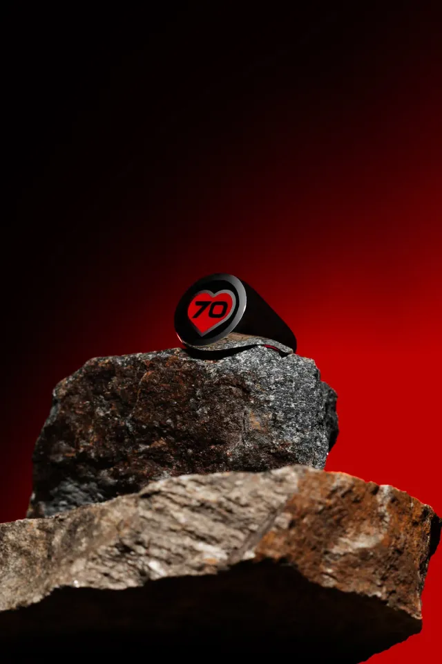 De Rosa 70 x Nove25 anello argento edizione limitata
