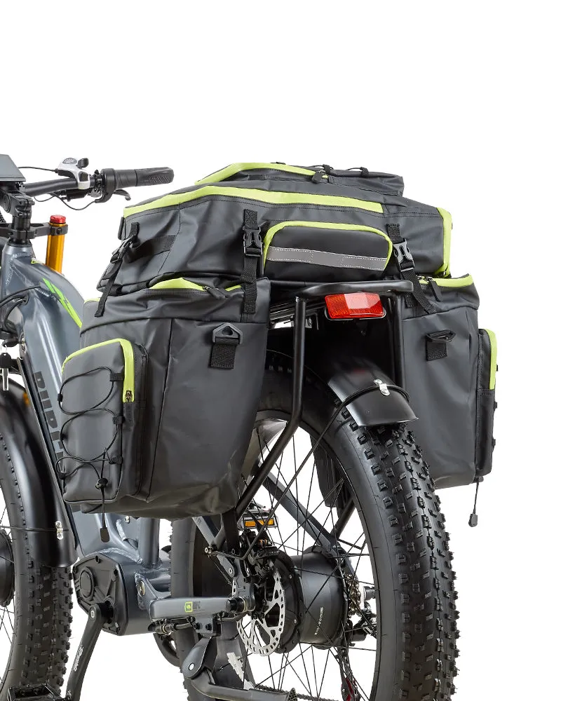 PULUMA 3 in 1 borsa bici posteriore tripla impermeabile