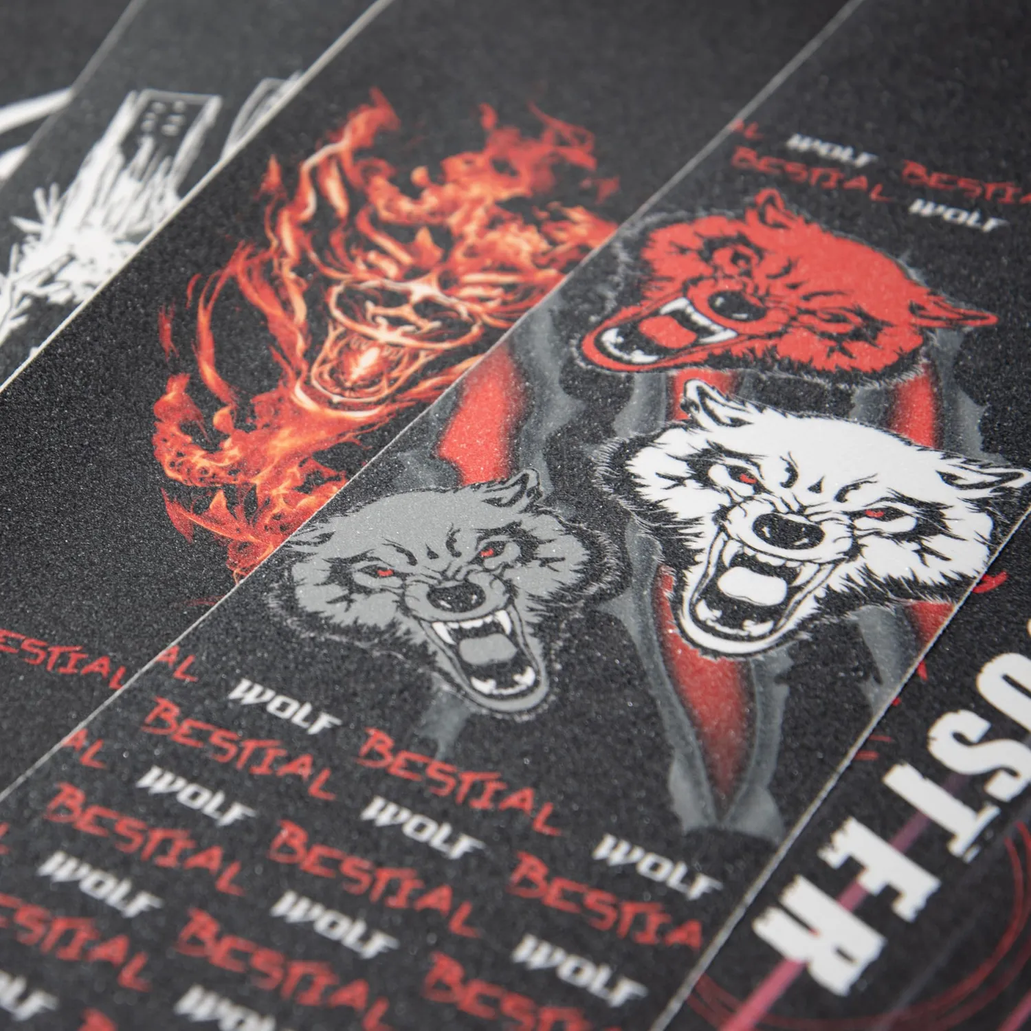 Bestial Wolf Griptape 52 griptape 12x53 cm antiscivolo