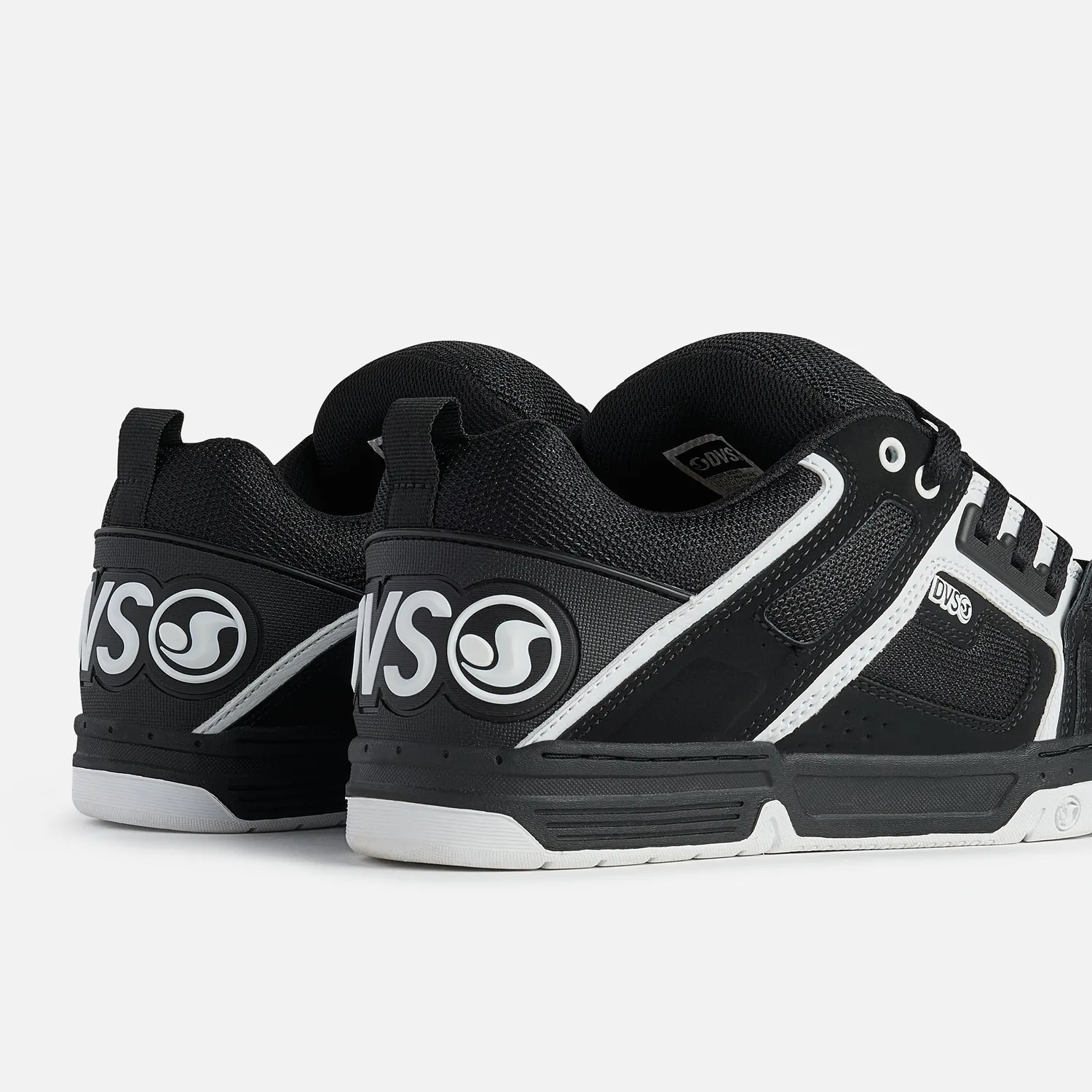 DVS Comanche scarpe skate black white cupsole
