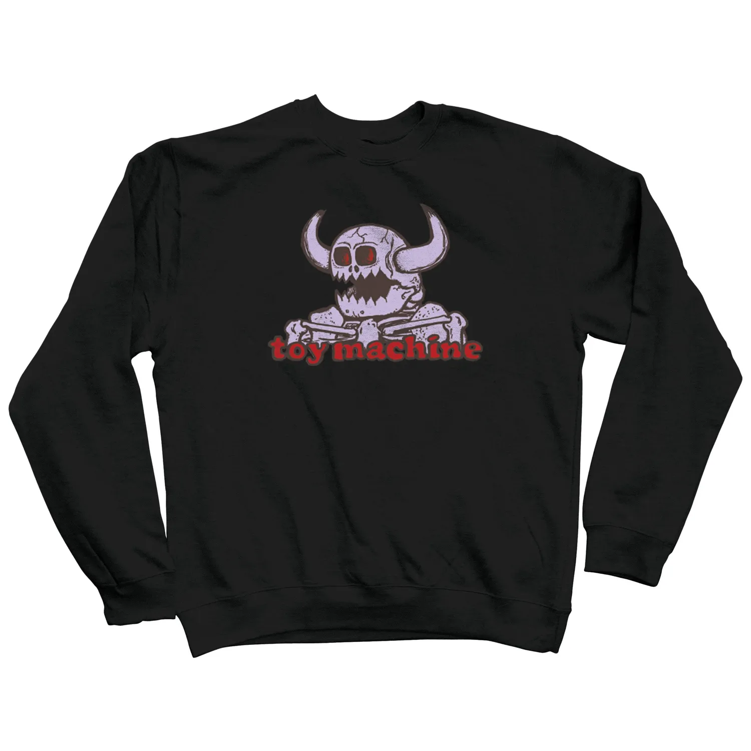 Toy Machine Dead Monster Crew felpa girocollo cotone da skate