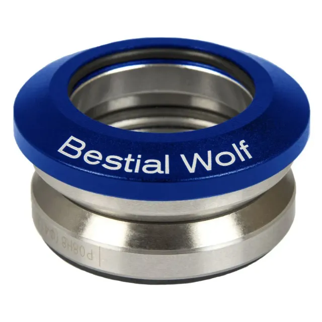 Bestial Wolf Serie Sterzo Sigillata Monopattino Alluminio Blu